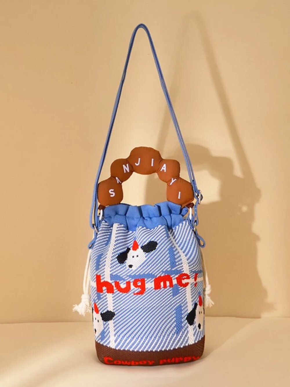 Drawstring Bucket Bag - Picture 8 of 9